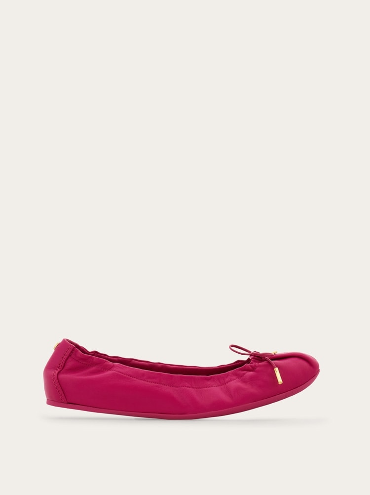 Elasticated ballet flat - Image 1